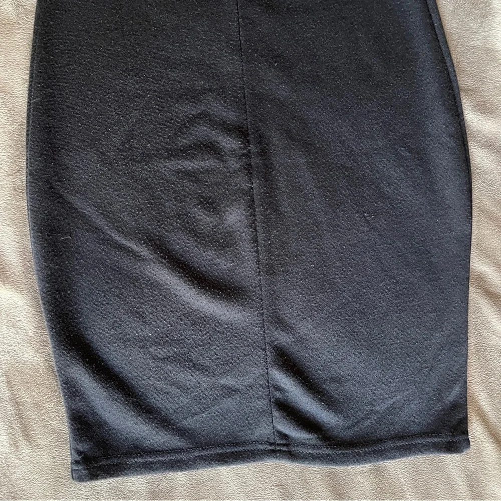 Avec Black Strappy Mini Dress